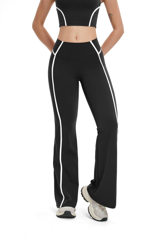 Side stripe pants